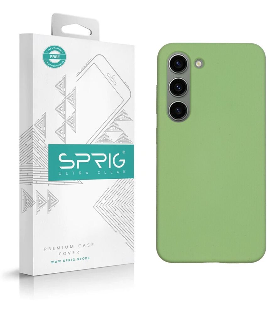     			Sprig Plain Cases Compatible For Silicon Samsung Galaxy S23 Plus 5G ( Pack of 1 )