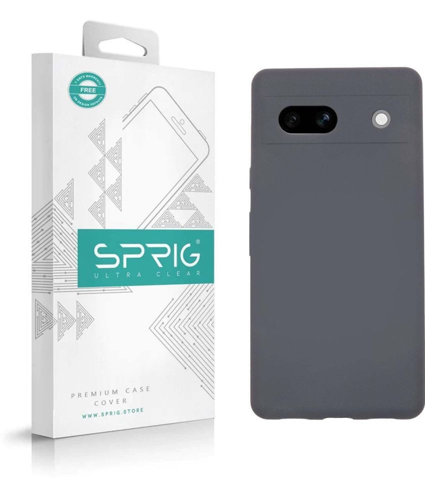     			Sprig Plain Cases Compatible For Silicon Google Pixel 7A 5G ( Pack of 1 )