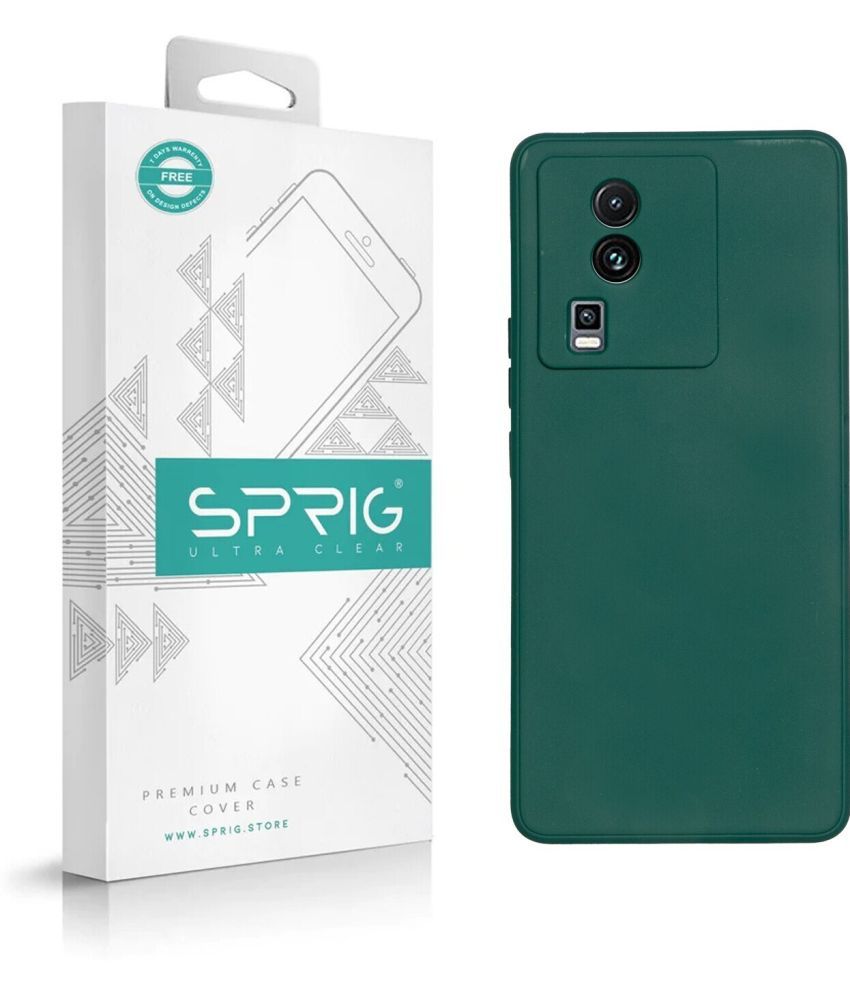     			Sprig Plain Cases Compatible For TPU Glossy Cases Iqoo Neo 7 5G ( Pack of 1 )