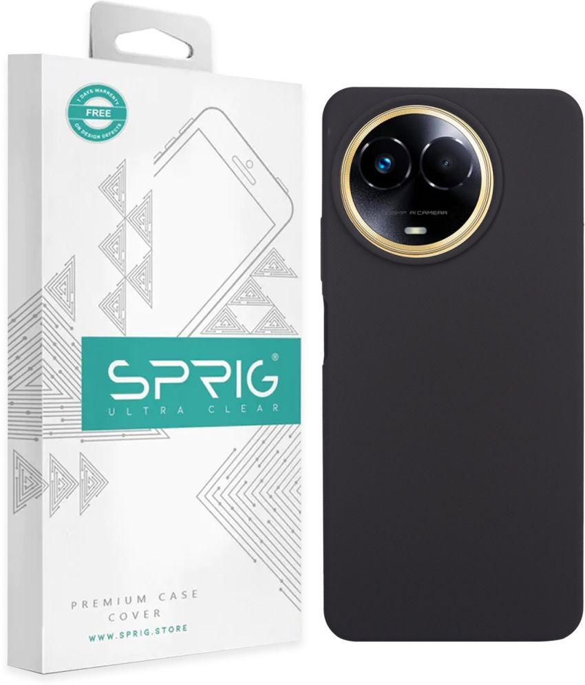     			Sprig Plain Cases Compatible For Silicon Realme 11 5G ( Pack of 1 )