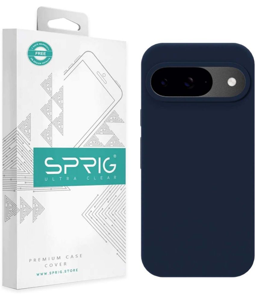     			Sprig Plain Cases Compatible For Silicon Google Pixel 9 Pro ( Pack of 1 )