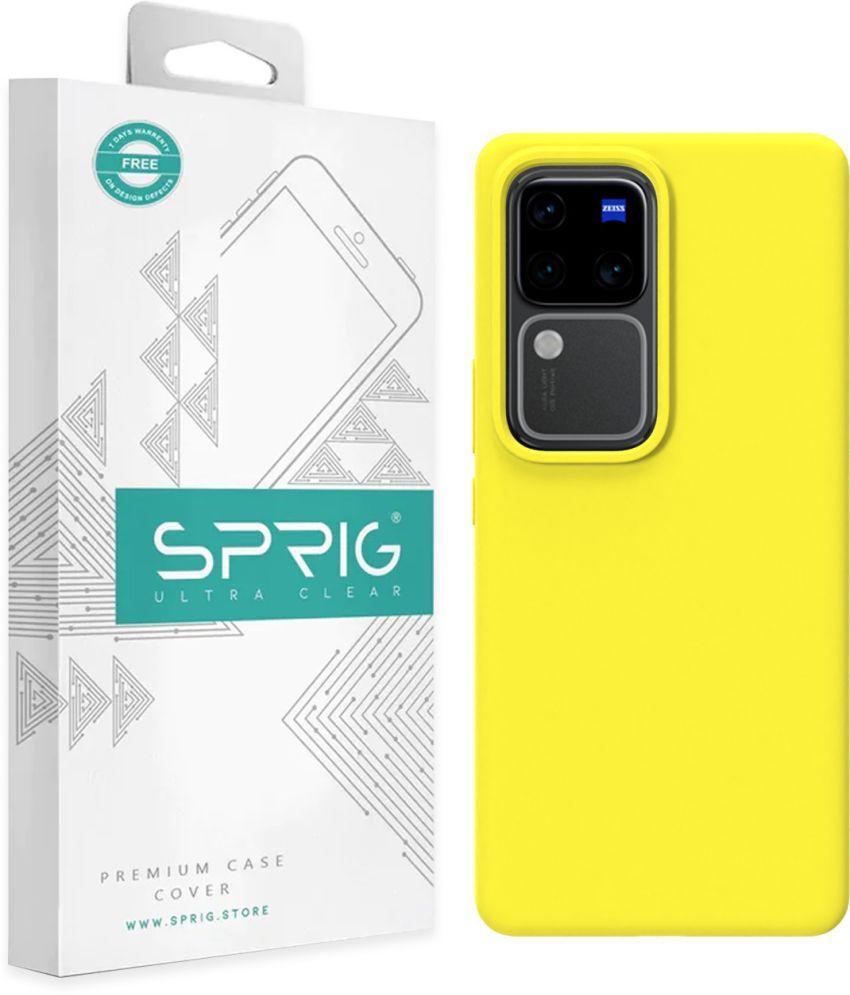     			Sprig Plain Cases Compatible For Silicon Vivo V30 Pro ( Pack of 1 )