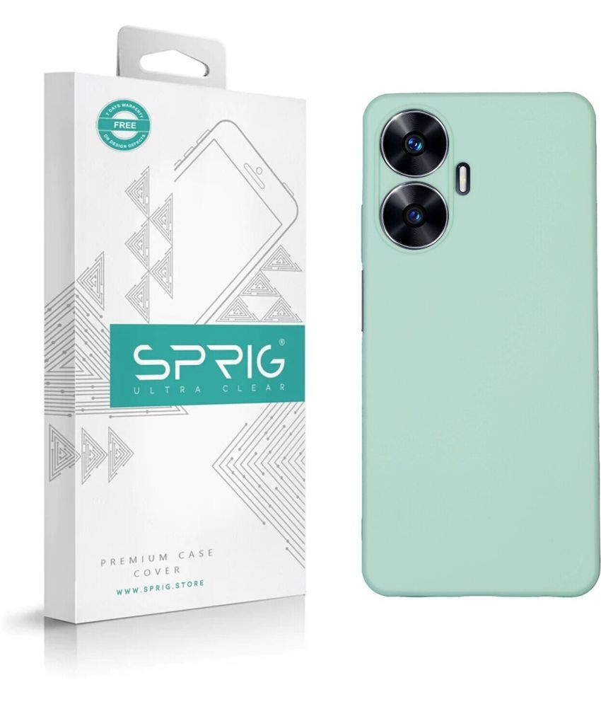     			Sprig Plain Cases Compatible For TPU Glossy Cases Realme Narzo N55 ( Pack of 1 )