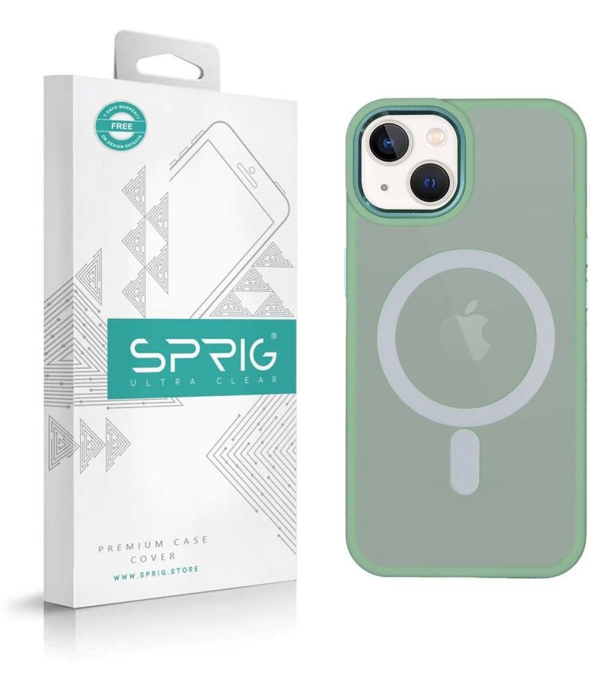     			Sprig Plain Cases Compatible For Polycarbonate Apple Iphone 14 ( Pack of 1 )