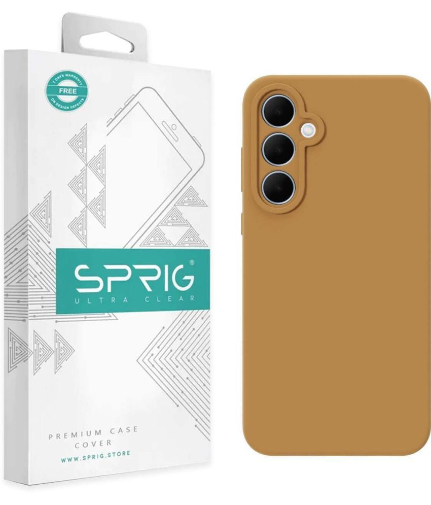     			Sprig Plain Cases Compatible For Silicon Samsung Galaxy A35 ( Pack of 1 )