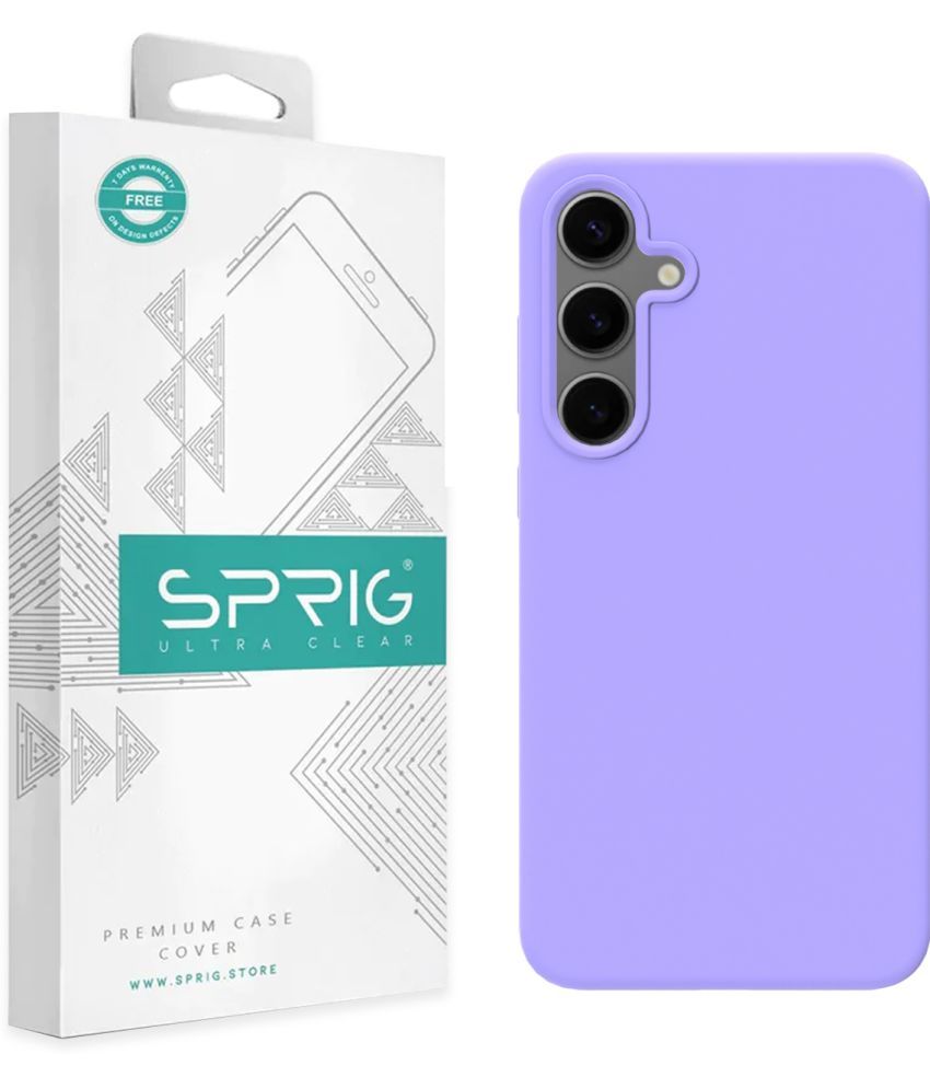     			Sprig Plain Cases Compatible For Silicon Samsung Galaxy S24 ( Pack of 1 )