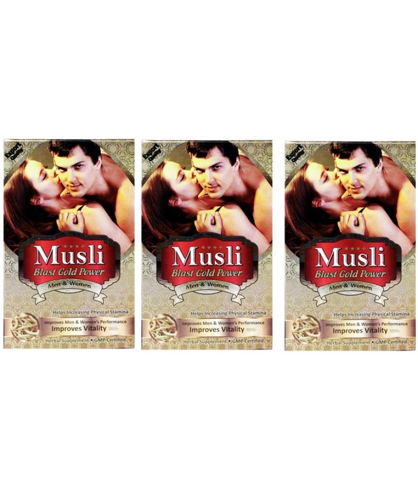     			Dr. Chopra Musli Blast Gold Power Capsules For Men & Women 10no.s Pack Of 3