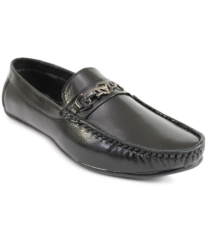     			2Legs Shoes Black Men's Slip on