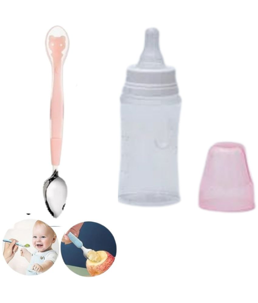     			BBYARAJ 125 Transparent Feeding Bottle ( Pack of 1 )