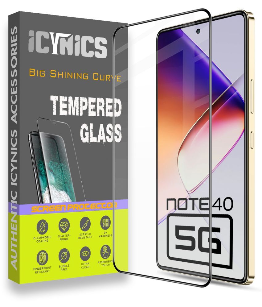     			Icynics Tempered Glass Compatible For Infinix Note 40 5G ( Pack of 1 )