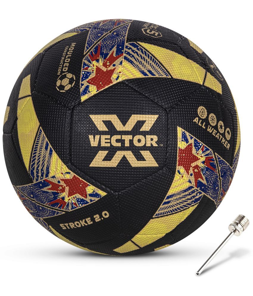     			Vector X Black Rubber Football ( Pack of 1 )