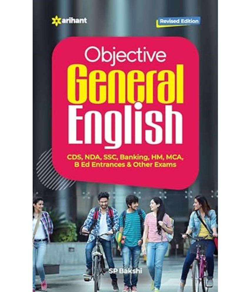     			Arihant Objective General English -By S.P Bakshi 2025