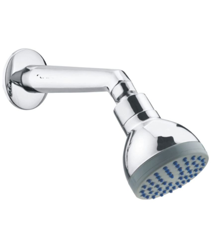     			COSVIT 3"Inch Blue Onix Shower with 7" SS Arm Plastic (ABS) Overhead Shower