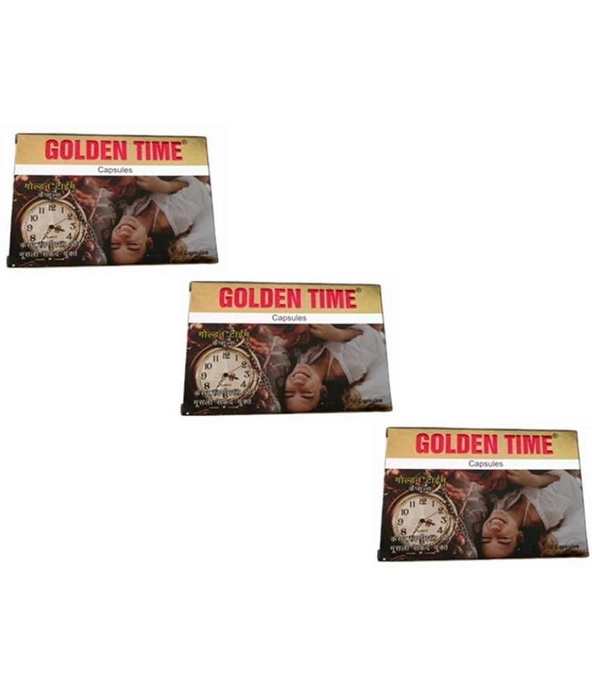     			G & G Pharm@cy Golden time Capsules 10no.s Pack of 3