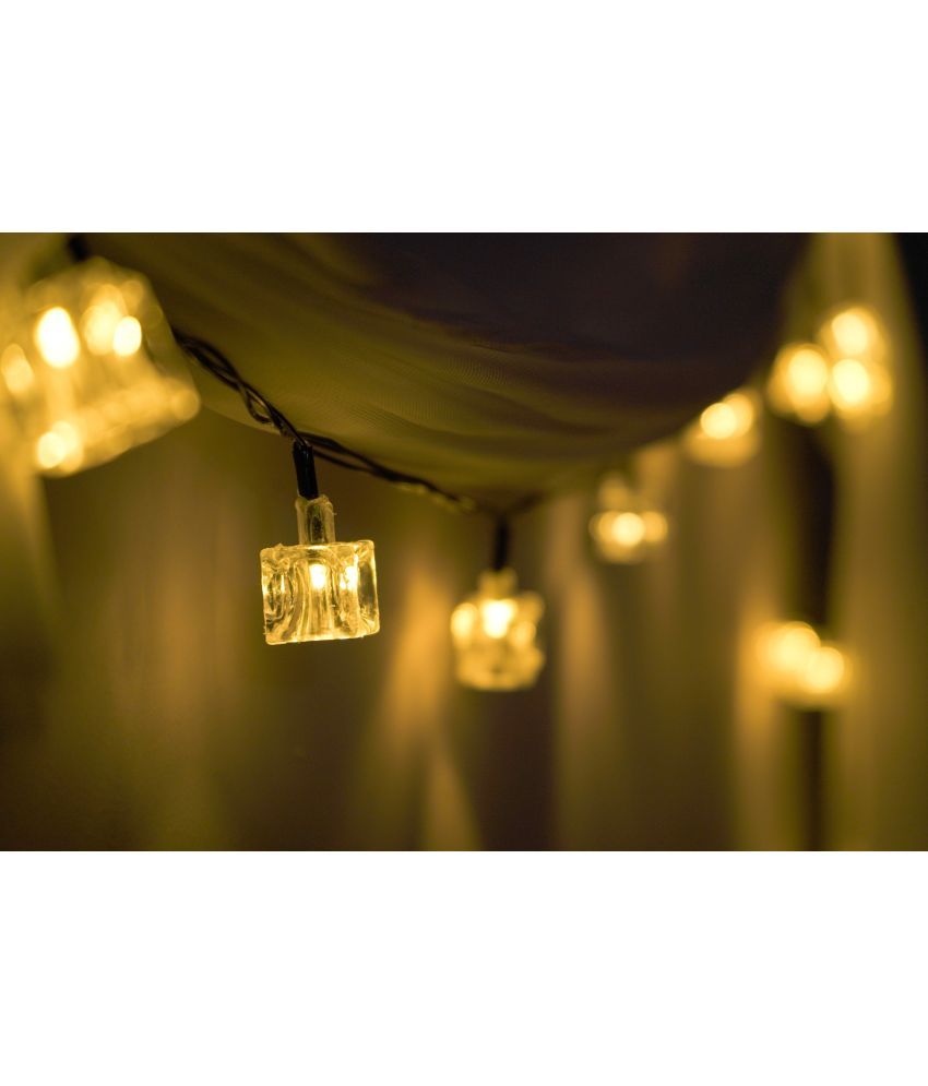     			HOME DELIGHT Yellow 3Mtr String Light ( Pack of 1 )