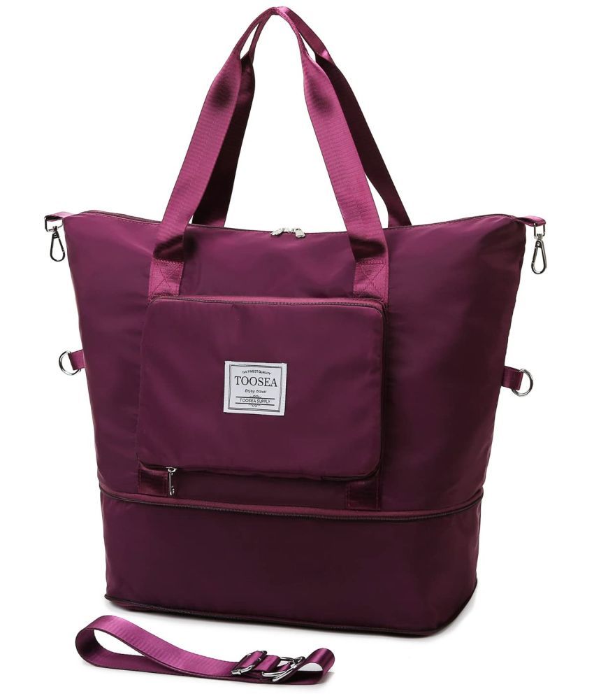     			ItsApna 15 Ltrs Maroon Canvas Duffle Bag