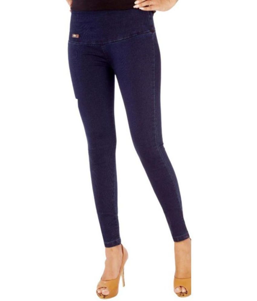     			OuterWear - Dark Blue Denim Skinny Fit Women's Jeans ( Pack of 1 )