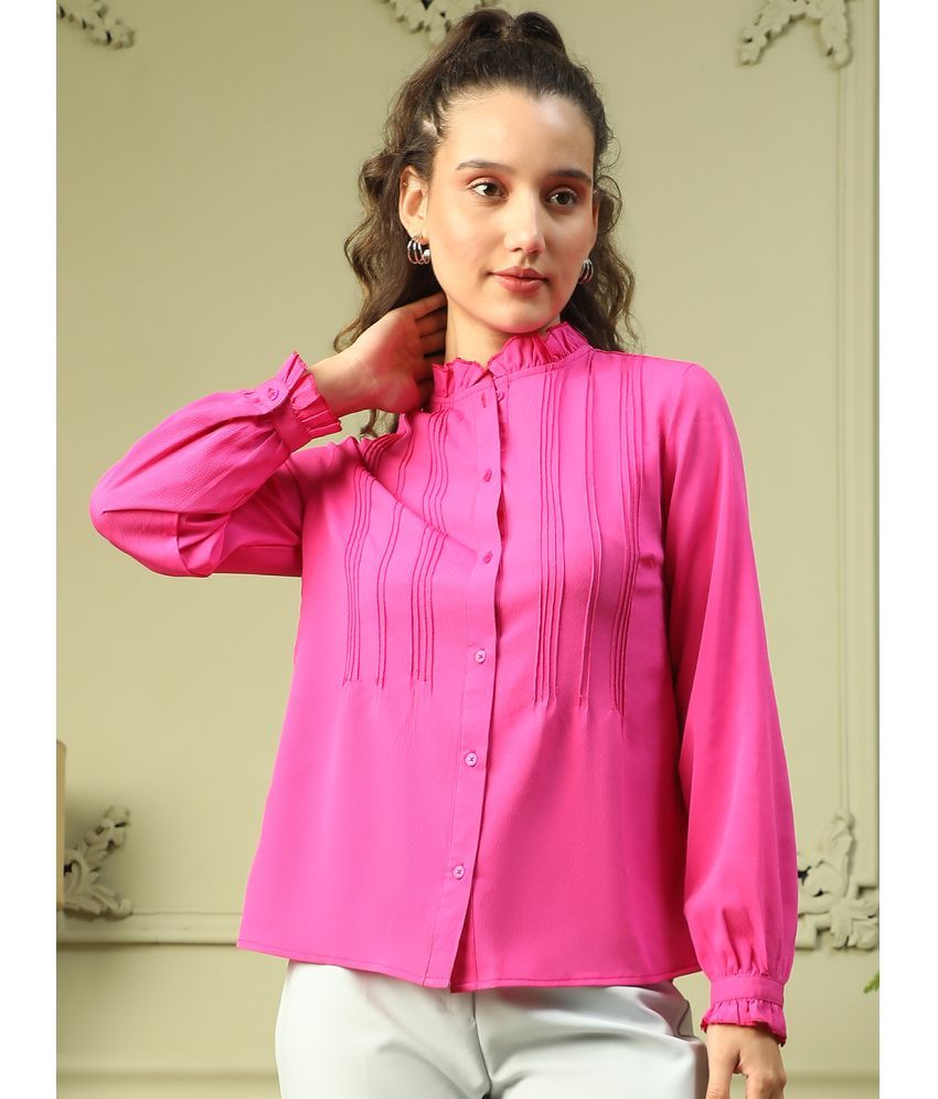     			Oxolloxo Pink Polyester Shirt - Pack of 1