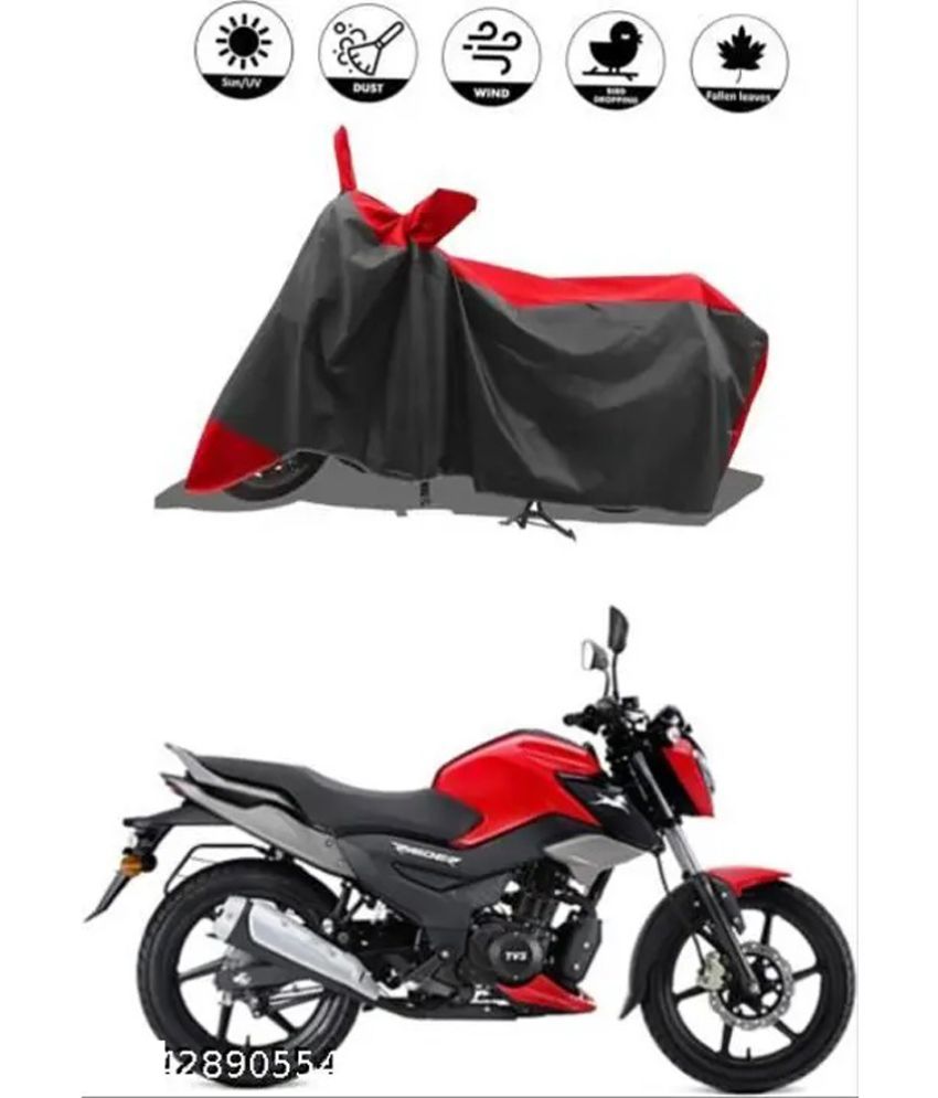     			RONISH Bike Body Cover for TVS Raider ( Pack of 1 ) , Red