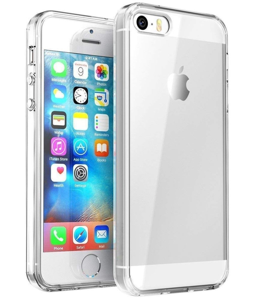     			SHAHTREND Plain Cases Compatible For Silicon Apple iPhone 5 ( Pack of 1 )