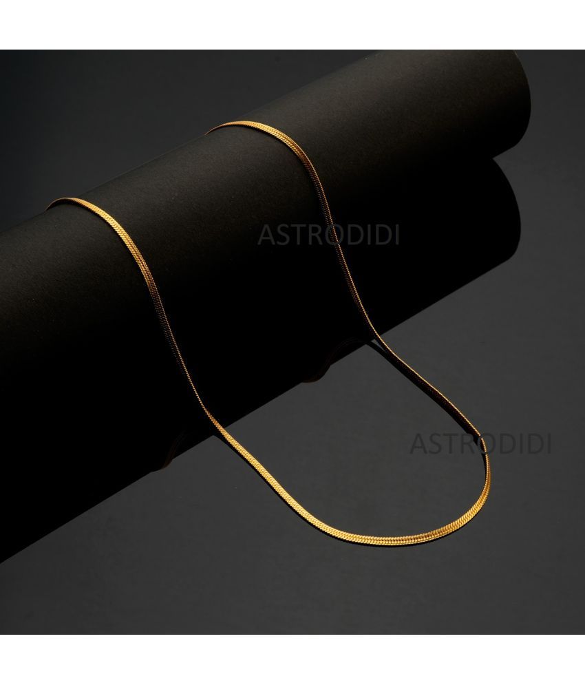     			Astrodidi Gold Plated Chain ( Set of 1 )