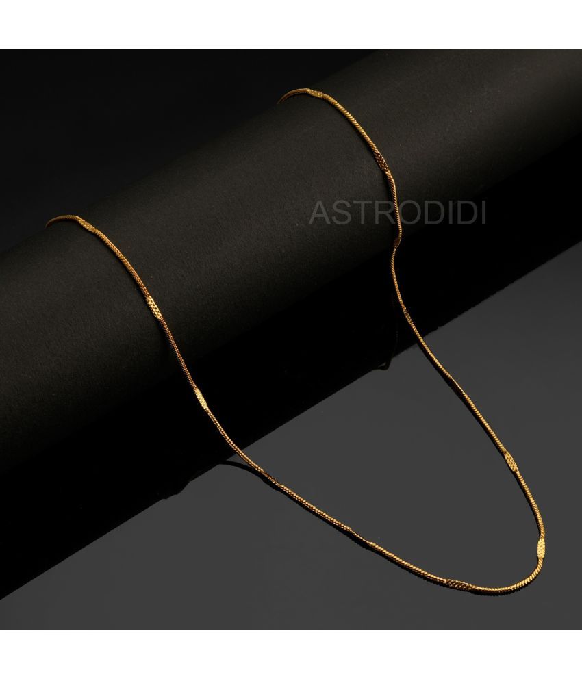     			Astrodidi Gold Plated Chain ( Set of 1 )