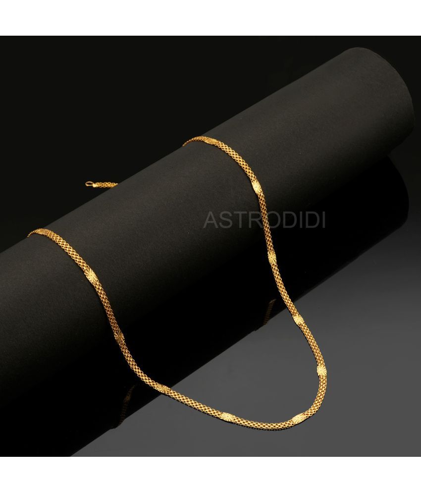     			Astrodidi Gold Plated Chain ( Set of 1 )