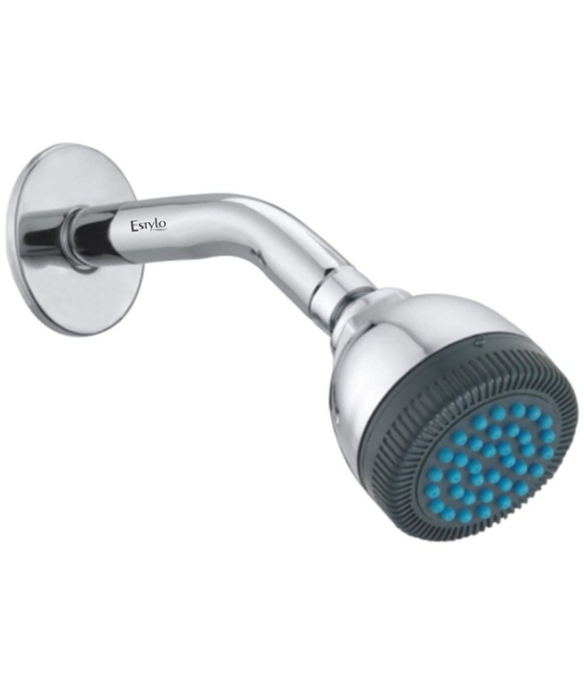     			COSWARE 3"Inch Blue Opal Shower with 7" SS Arm Plastic (ABS) Overhead Shower