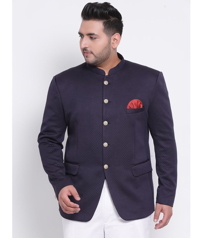     			Hangup Spandex Men's Blazer - Navy ( Pack of 1 )