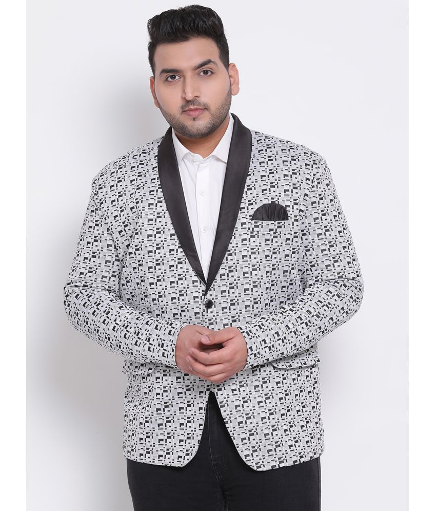     			Hangup Spandex Men's Blazer - Grey ( Pack of 1 )