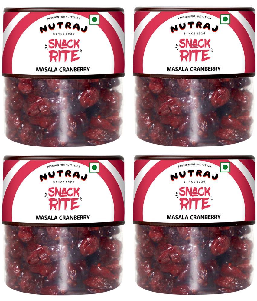     			Nutraj Cranberry Masala Cranberry 100g Jar Pack of 4