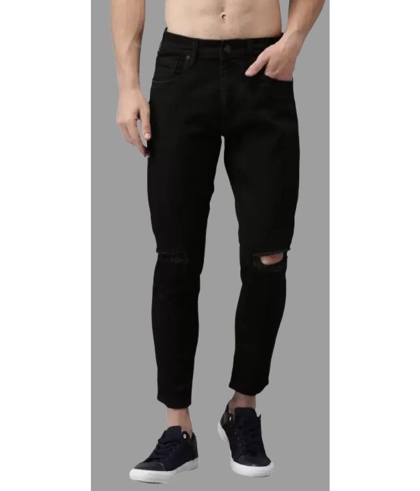     			POKHINDA Skinny Fit Basic Men's Jeans - Black ( Pack of 1 )