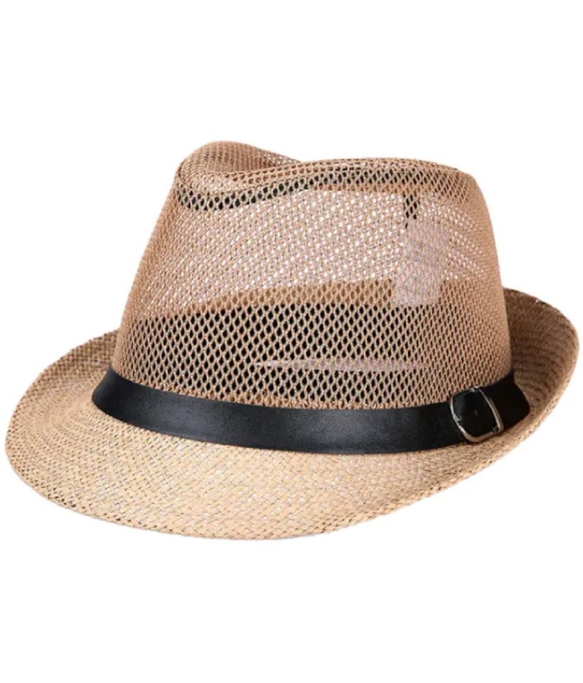     			Zacharias Pack of 1 Polyester Blend Men's Hat ( Beige )