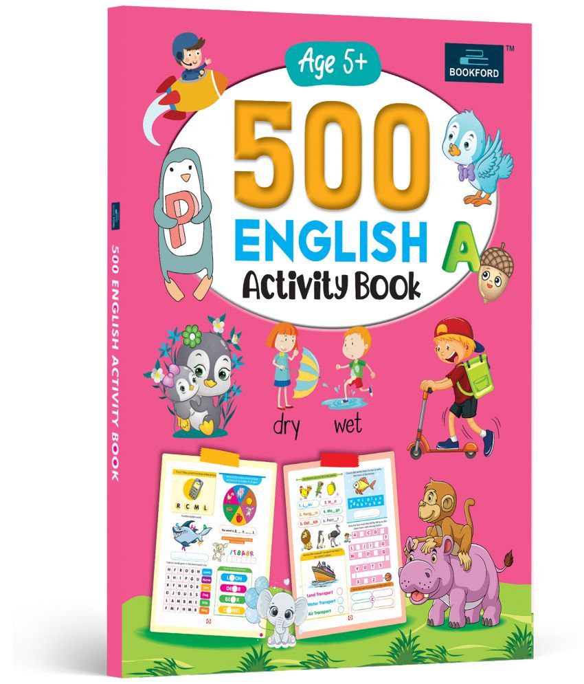     			500 English Activity Book - Enhance Language Skills through Exciting Activities BOOK FORD PUBLICATIONS