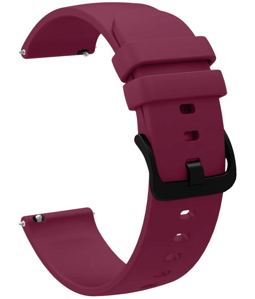     			ACM Watch Strap Silicone Belt 22mm compatible with Beatxp Flare Pro Smartwatch Hook Band Purple