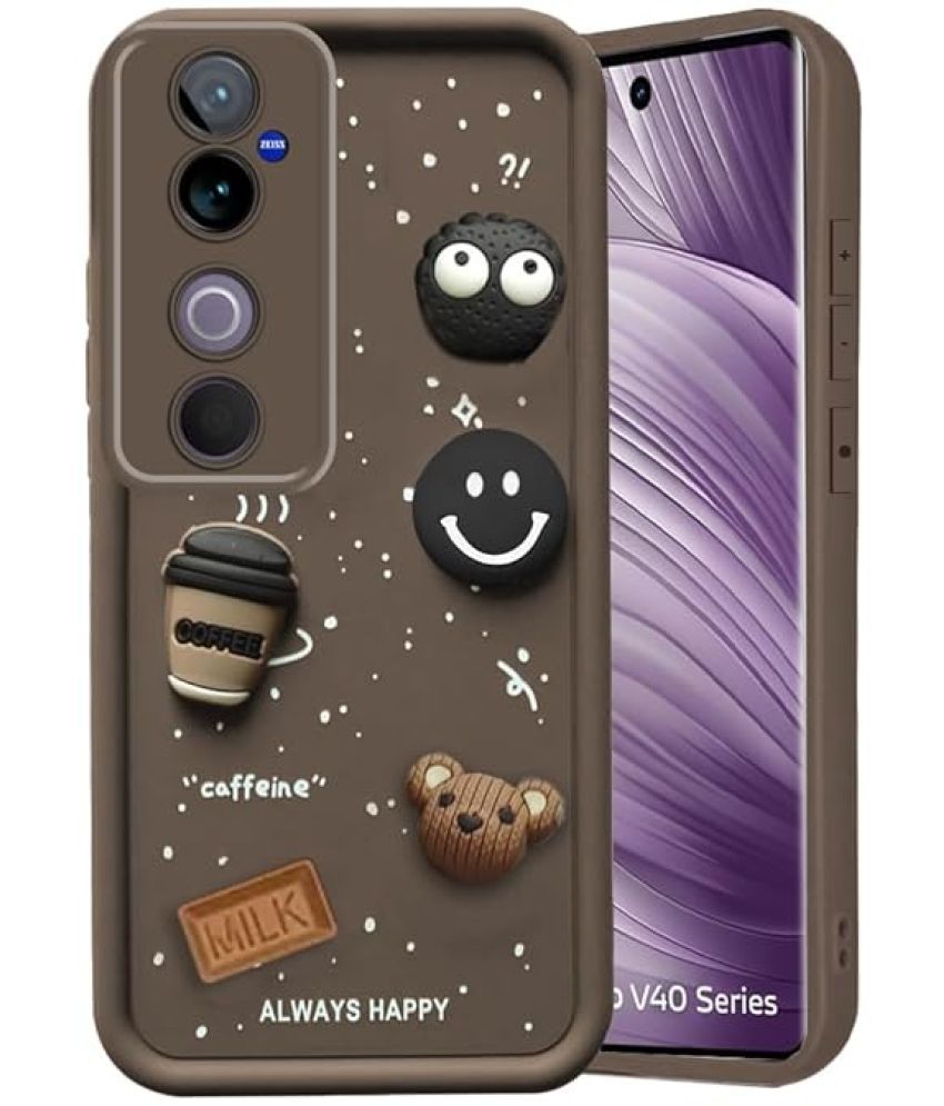     			Doyen Creations Plain Cases Compatible For Rubber Vivo V40 Pro ( )