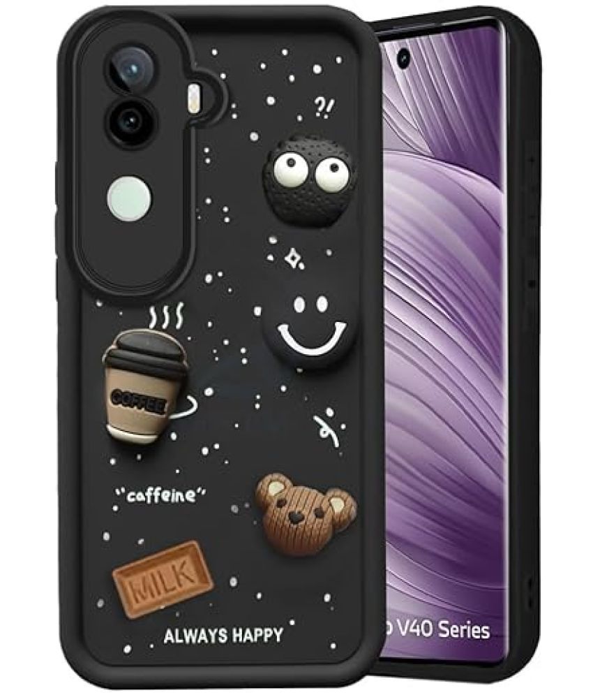     			Doyen Creations Plain Cases Compatible For Rubber Vivo V40e 5g ( )