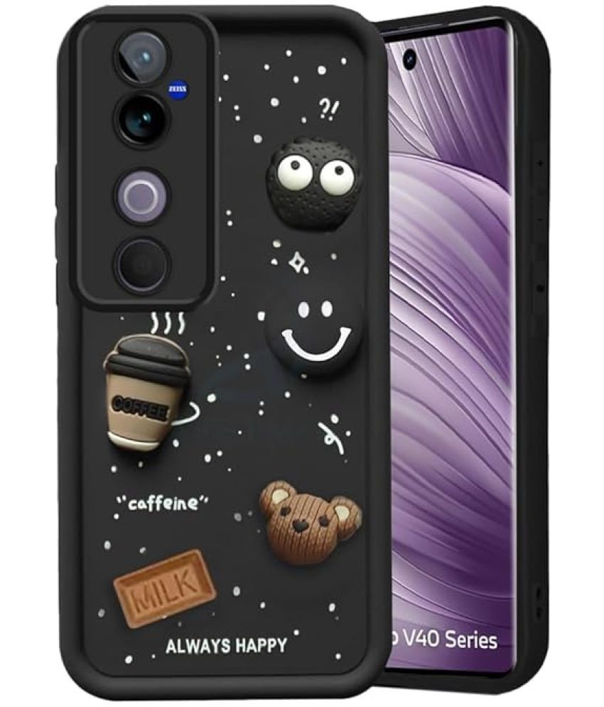     			Megha Star*** Plain Cases Compatible For Rubber Vivo V40 ( )