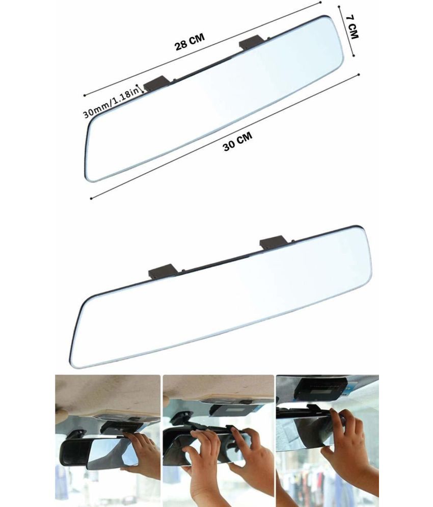 CAMPARK Side Mirror Visor Transparent Single CAMPARK Side Mirror Visor Transparent Single