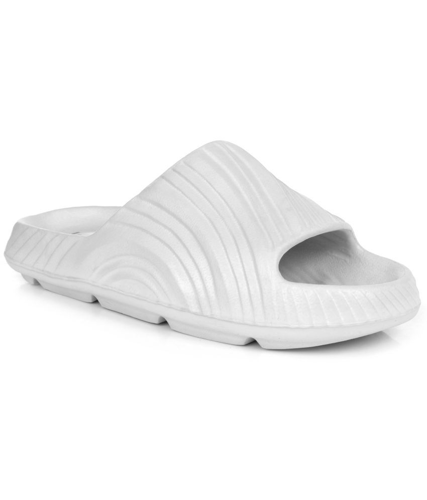     			KNIEVL Light Grey Men's Slide Flip Flop