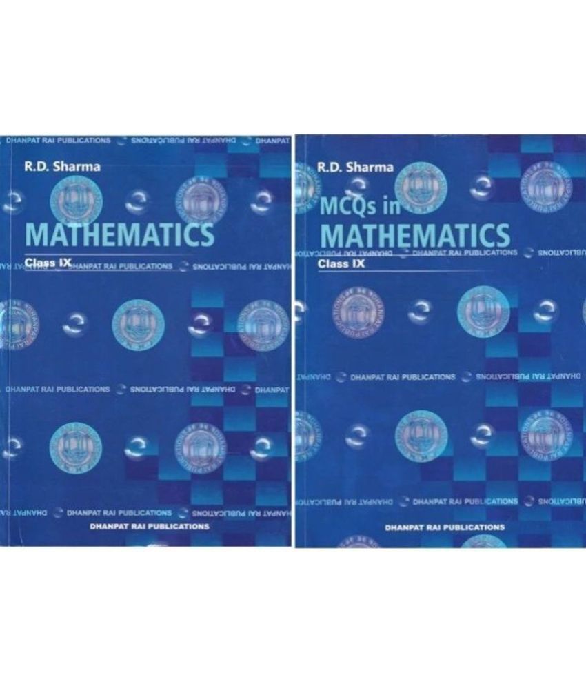     			Mathematics class 9th and MCQs - by R.D. Sharma (2024-25 Examination) Paperback