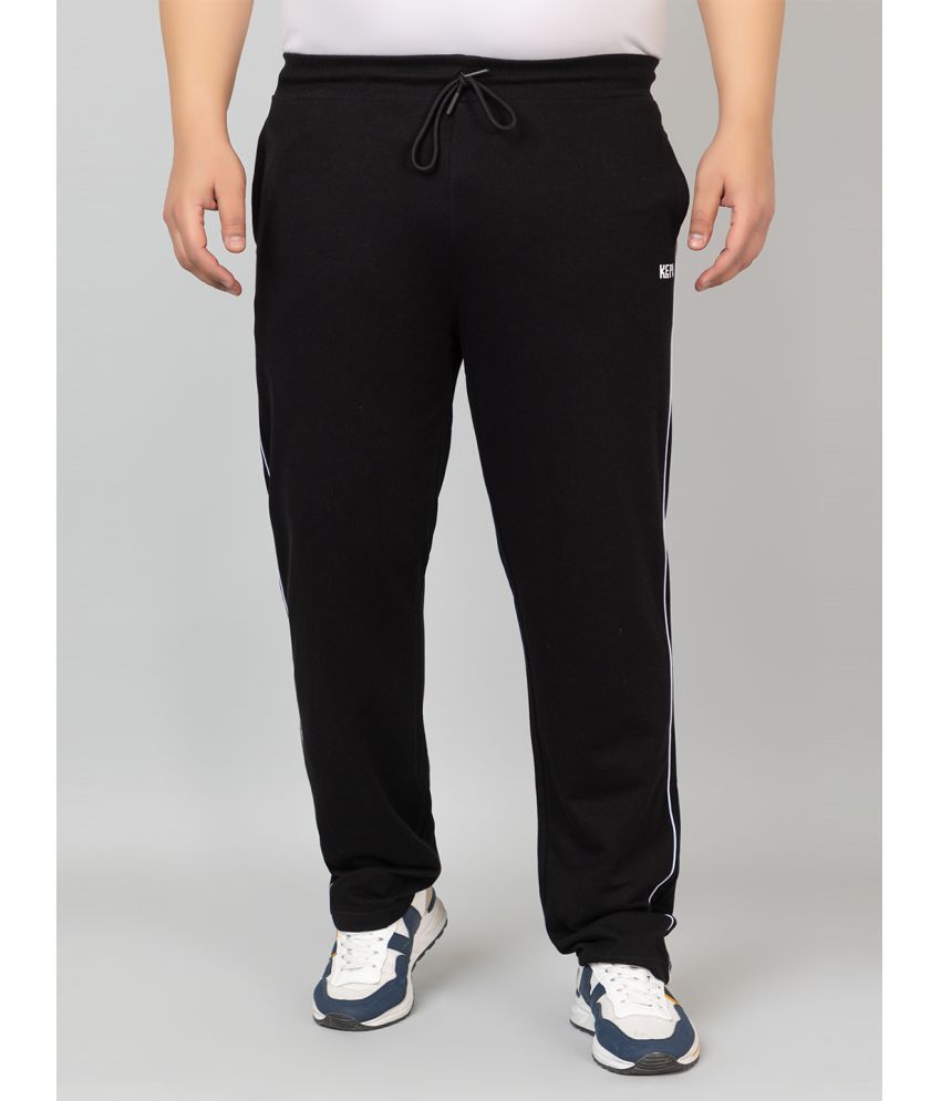     			Kepa Black Cotton Blend Men's Trackpants ( Pack of 1 )