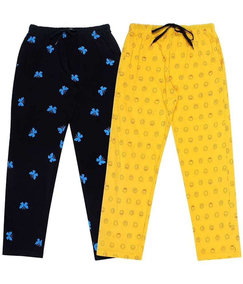     			Myo Pack of 2 Boys Cotton Trackpant ( Multicolor 1 )