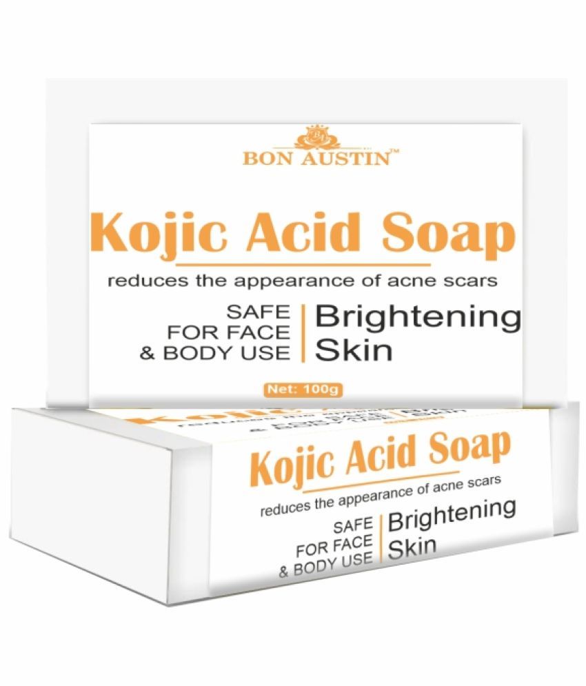     			Bon Austin Freshness Brightens & Evens Skin Tone kojic Soap for All Skin Type ( Pack of 1 )