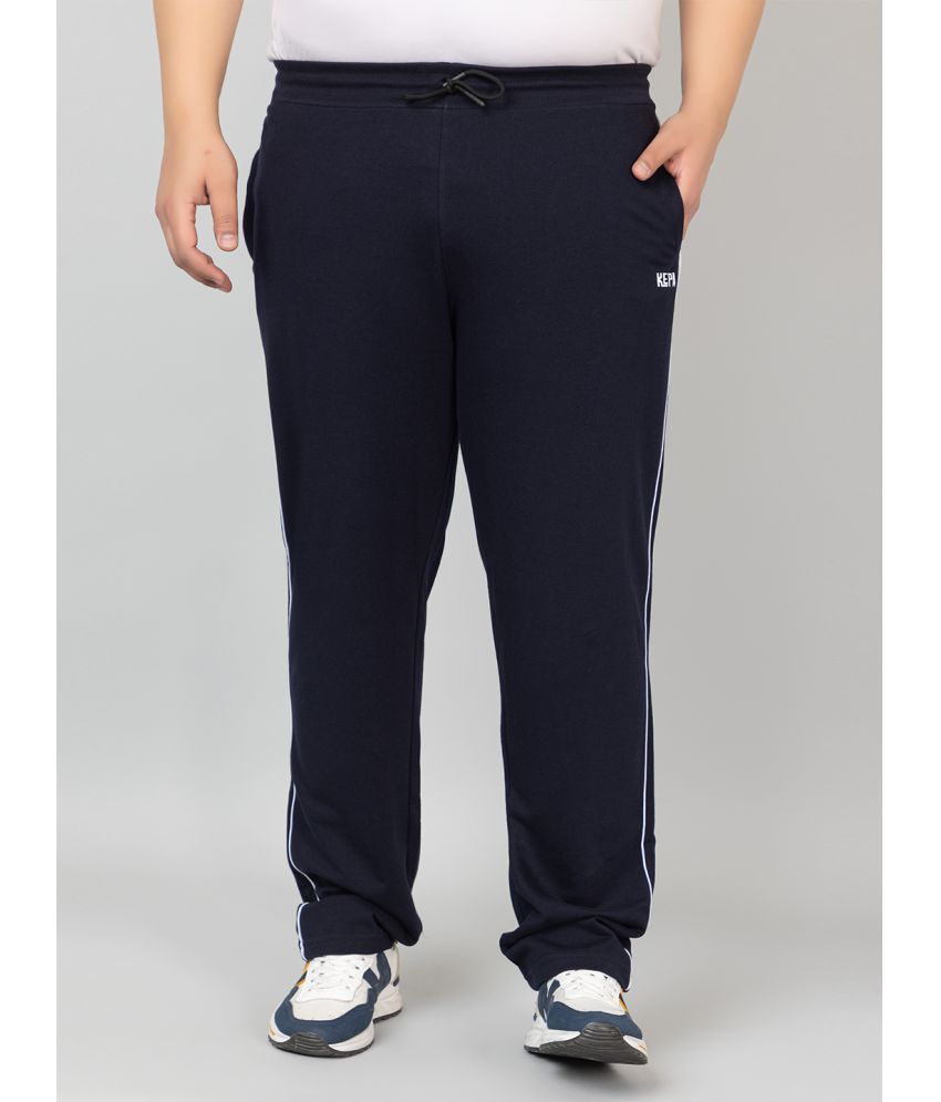     			Kepa Navy Cotton Blend Men's Trackpants ( Pack of 1 )