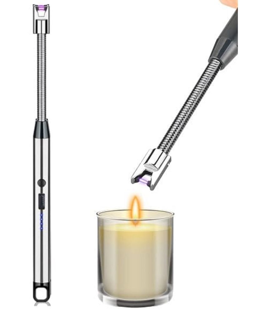     			Shopeleven Silver Kitchen Electric Gas Lighter ( Pack of 1 )