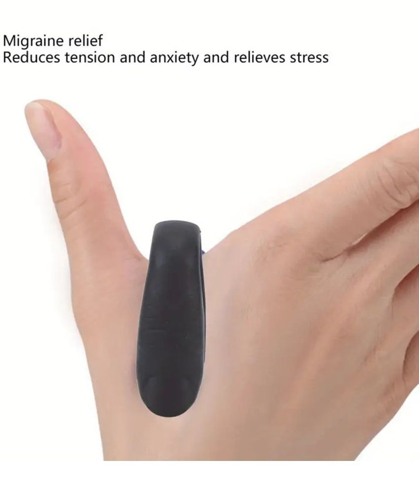     			XFORIA Sugar Control LI4 Acupressure Point Clip - Wearable Hand Massager for Headache, Migraine, Arthritis, and Tension Relief - Ideal for Diabetes Management |Light Weight (Multi color)