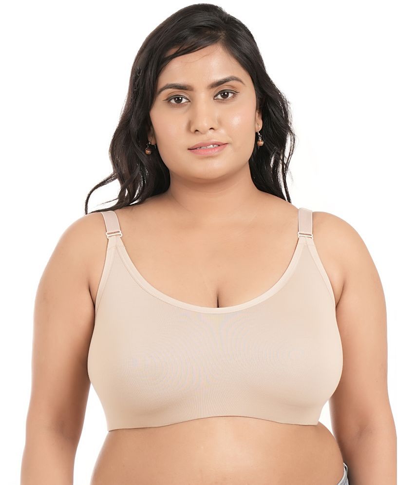     			Elina Pack of 1 Lycra Non Padded Minimizer Bra For Women ( Beige )