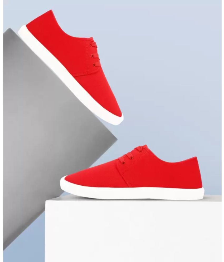     			hotstyle BG Red Men's Lifestyle Shoes