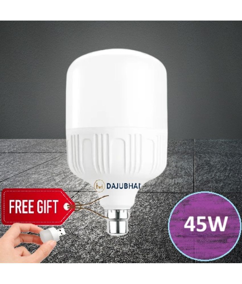     			DAJUBHAI 45W Cool Day Light LED Bulb ( Single Pack )